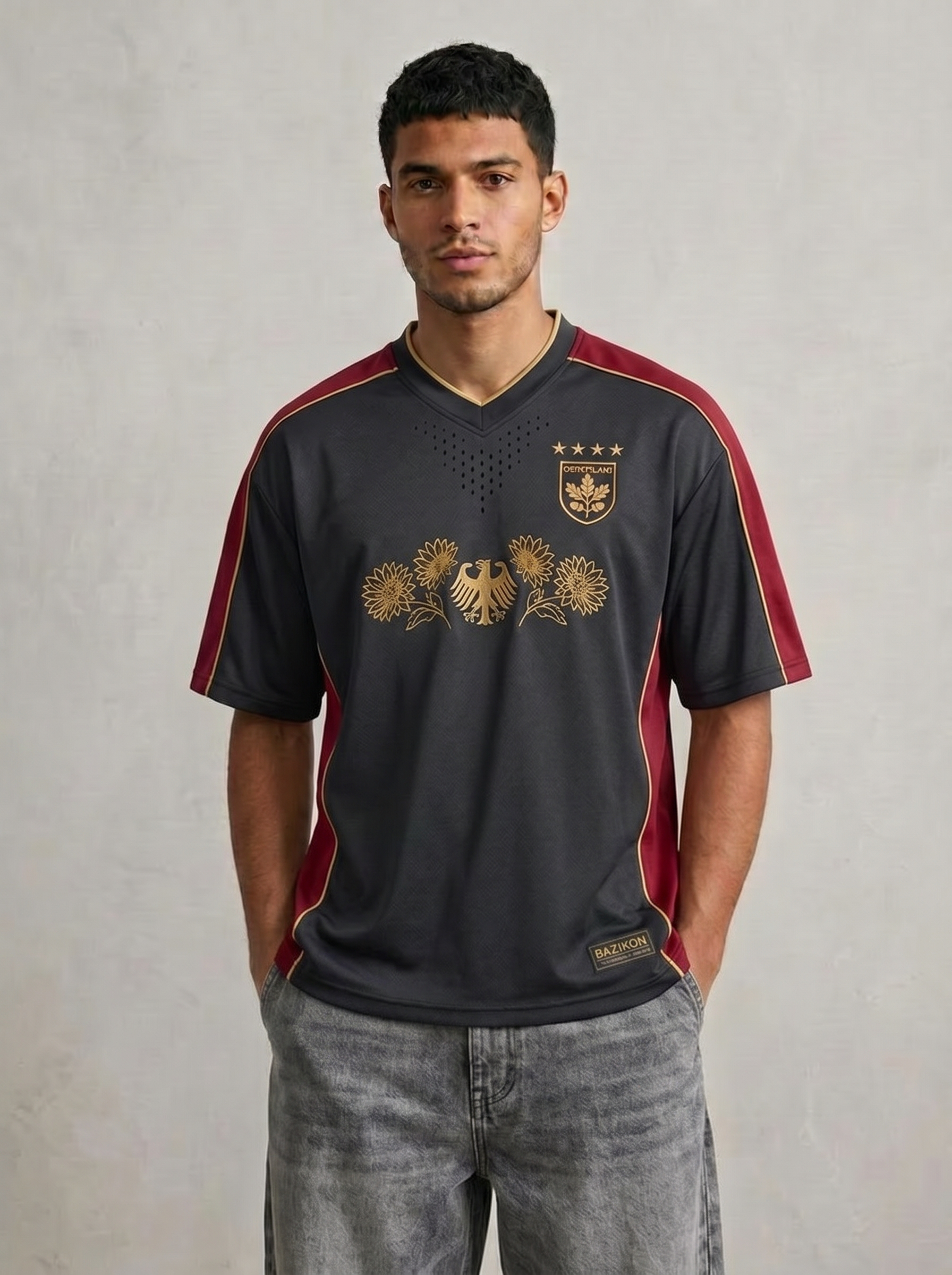 Germany jersey on model